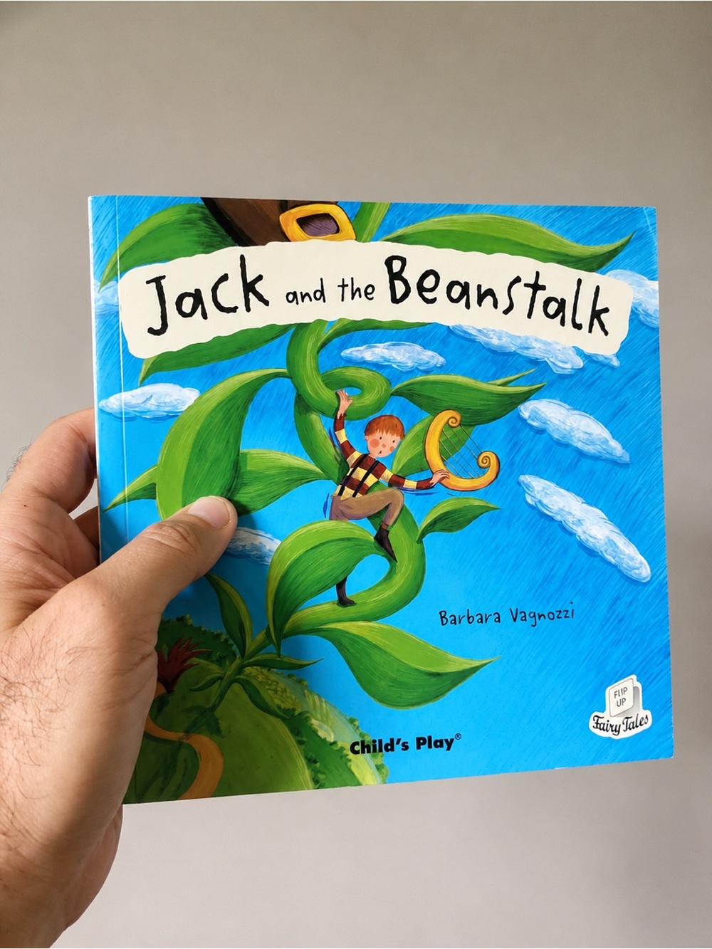 Flip Up Fairy Tales Jack and the Beanstalk by Barbara Vagnozzi